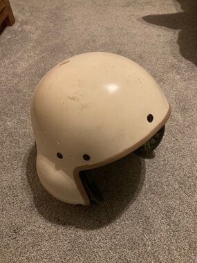USAF Pilot Flight Helmet Flyers HGU-39/P Men's Helicopter Vintage 1980 X-Large